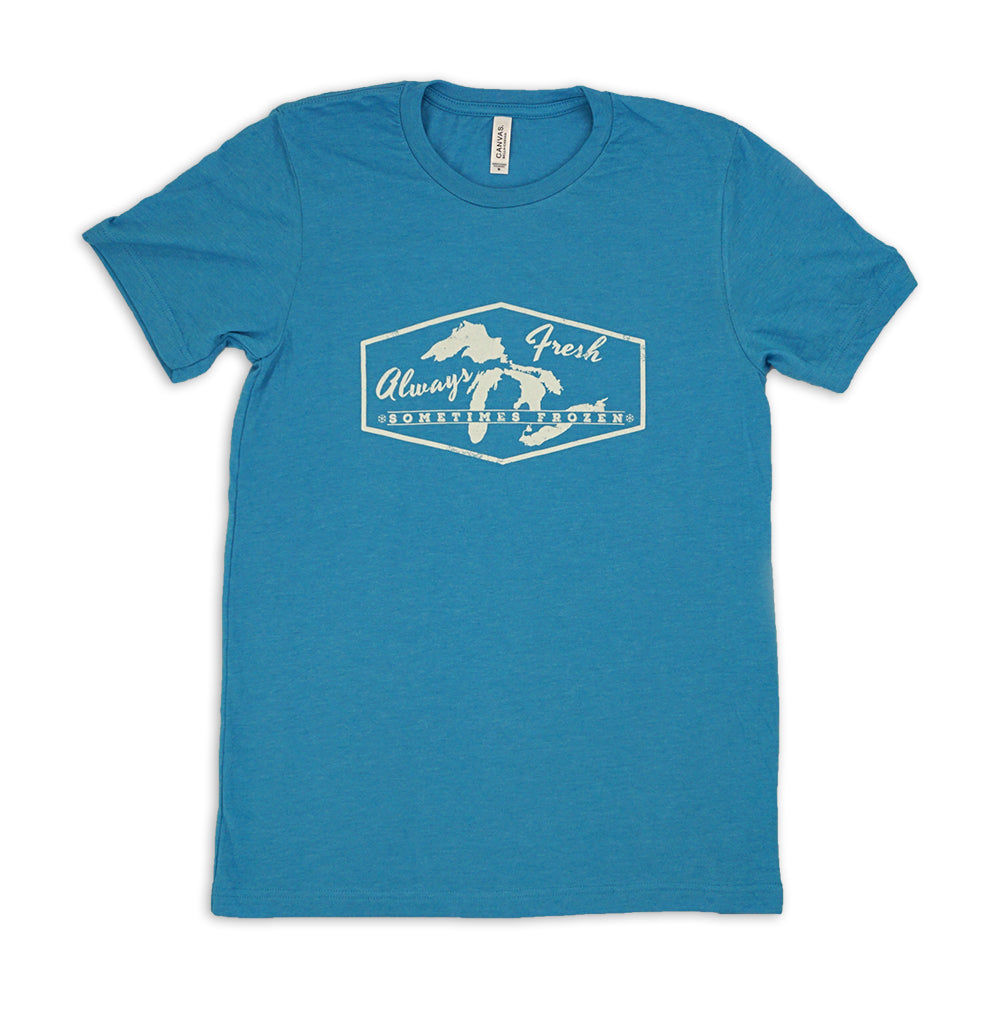 Bella Tshirt- Always Fresh/ Sometimes Frozen (Great Lakes)- 2