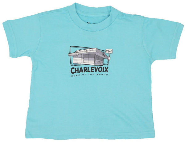 Kids Tshirt- Dairy Grille/ Home of the Wahoo!- Charlevoix