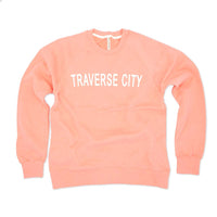 Crewneck Sweatshirt- Traverse City- 4 COLORS