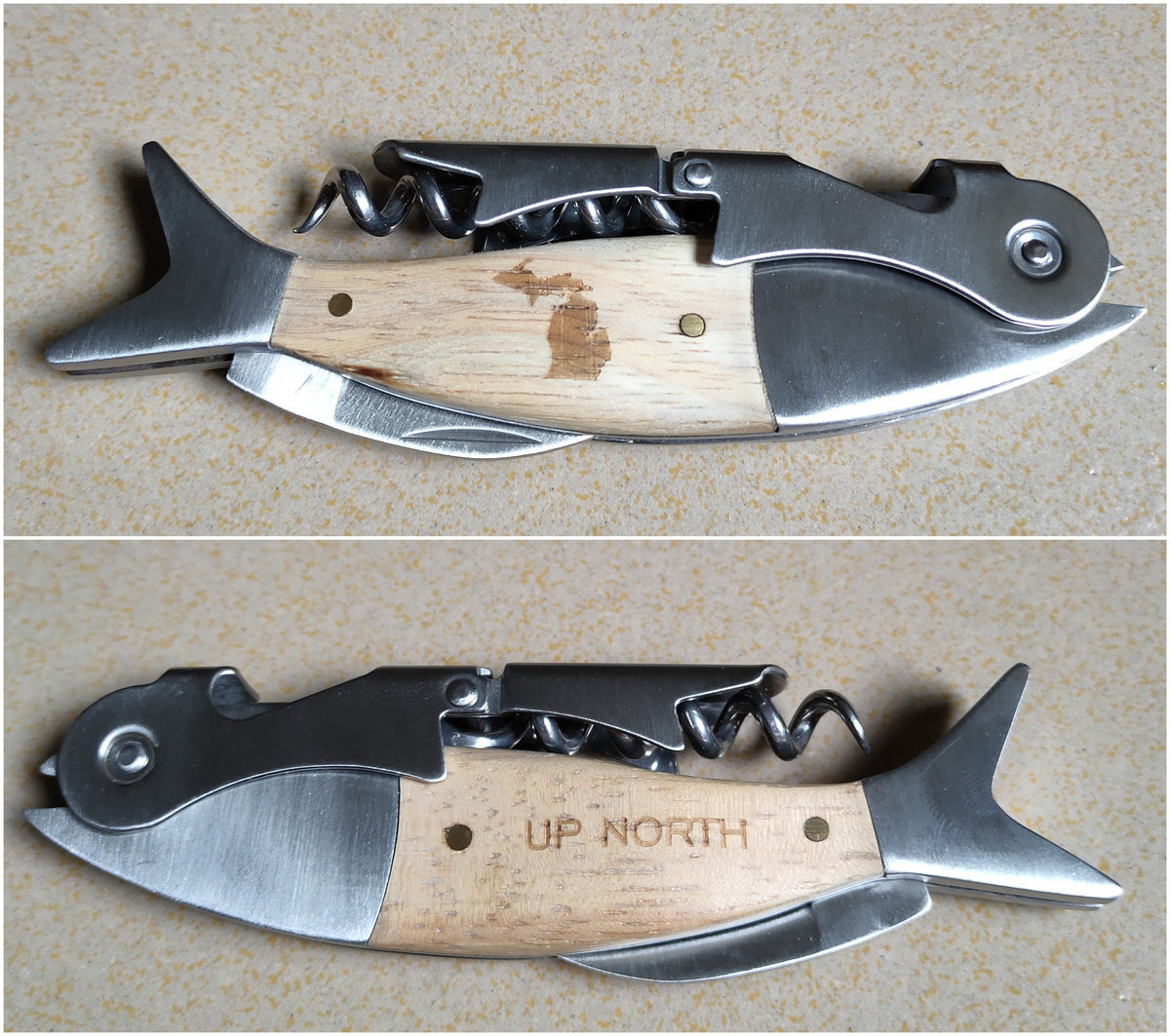 Fish Wine Opener / Corkscrew Momentum Outfitters