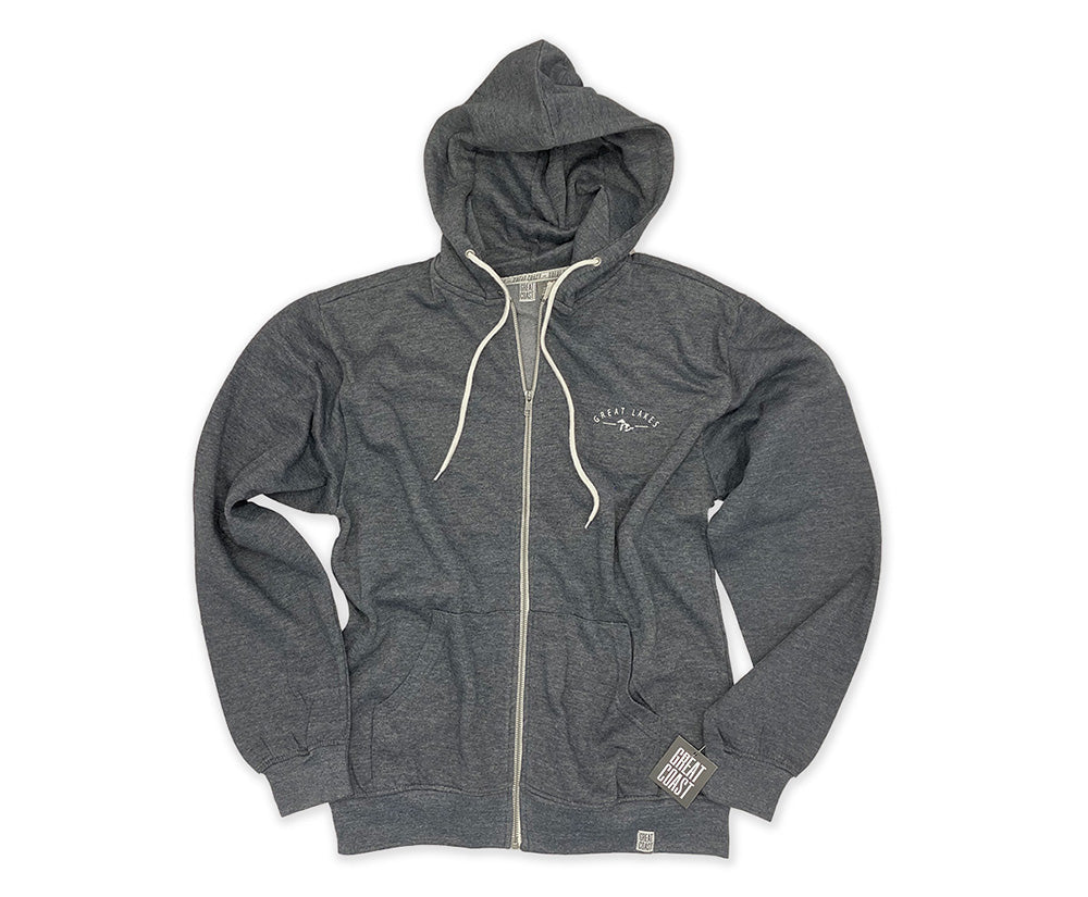MENS FULLZIP CHARCOALGREAT LAKES Momentum Outfitters