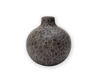 Ceramic Petoskey Stone Design Round Vase 6" Tall