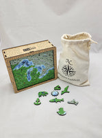 Great Lakes Wooden Jigsaw Puzzle