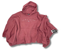 Womens Poncho- Sunset Rose-Great Lakes- Lake Life