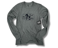 LONG SLEEVE T- HEATHER GREY- ALWAYS FRESH