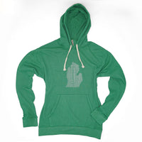 Mens Thermal Hoodie - MI Football- 2 COLORS