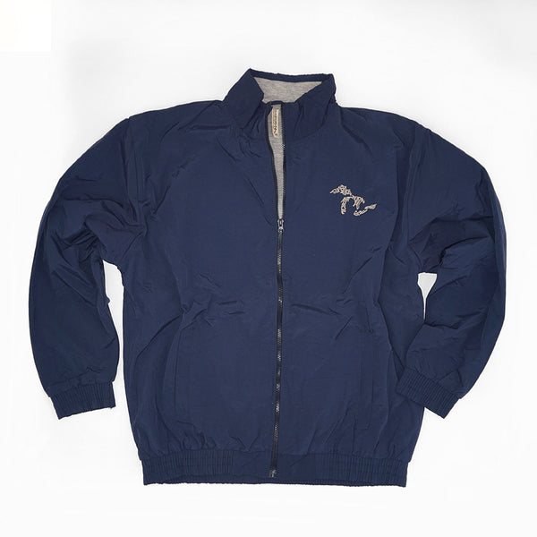 Momentum Nylon Lined Jacket - Navy