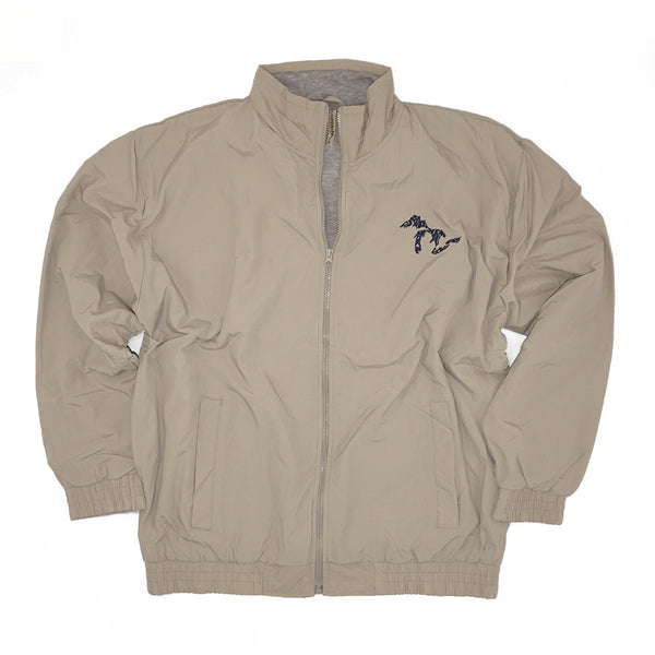 Momentum Nylon Lined Jacket - Tan