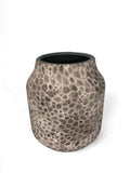 Petoskey Stone Ceramic, Wide-Rimmed Vase