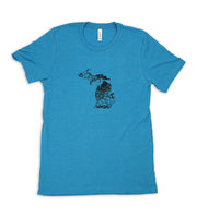 3001 Bella Tshirt- Petoskey Stone Michigan