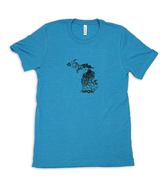 3001 Bella Tshirt- Petoskey Stone Michigan