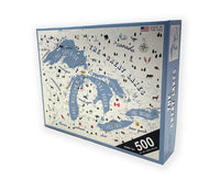 Great Lakes Jigsaw Puzzle - Made In USA