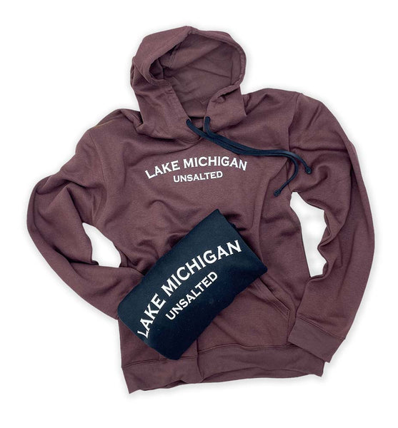 Mens Hoody-Lake Michigan Unsalted- 2 COLORS