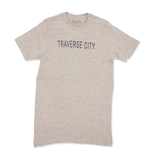 Tshirt- Mens/Unisex- Traverse City -GRAPHITE