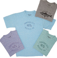 Tshirt- Traverse City Bicycle Co. and Traverse City Fish Market Adult/Unisex