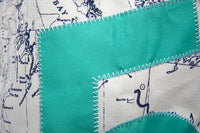 Great Lakes "5" Sail Bag Tote - Seafoam