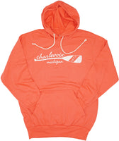 Mid Weight Hoody- Charlevoix Oar- Coral
