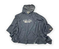 Womens Poncho - Lake Life Paddle Board