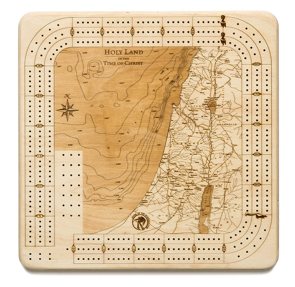 Cribbage Board - Holy Land