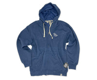 MENS FULLZIP- VINT.BLUE- GREAT LAKES EMBROIDERY