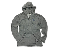 1/4 ZIP HOOD- GRAPHITE- GREAT LAKES