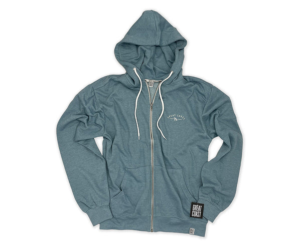 MENS FULL-ZIP- LT.DENIM-GREAT LAKES