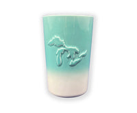 Great Lakes Embossed Tumbler- TEAL- 4PC SET