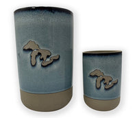 Ceramic Great Lakes Design Vases TALL