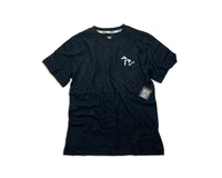 SHORT SLEEVE T- BLACK SLUB- GREAT LAKES EMBROIDERY