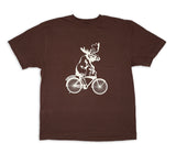 Mens/ Unisex Tshirt- Moose/Bike- 2 COLORS