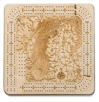 Cribbage Board - Lake Michigan