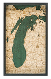 Lake Michigan Serving Tray 20" X 13"