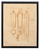Patent Art - Cocktail Shaker