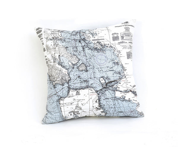 San Francisco Bay Indoor/Outdoor Pillow